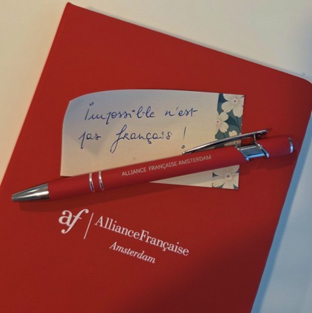 Carnet de note et stylo AFA