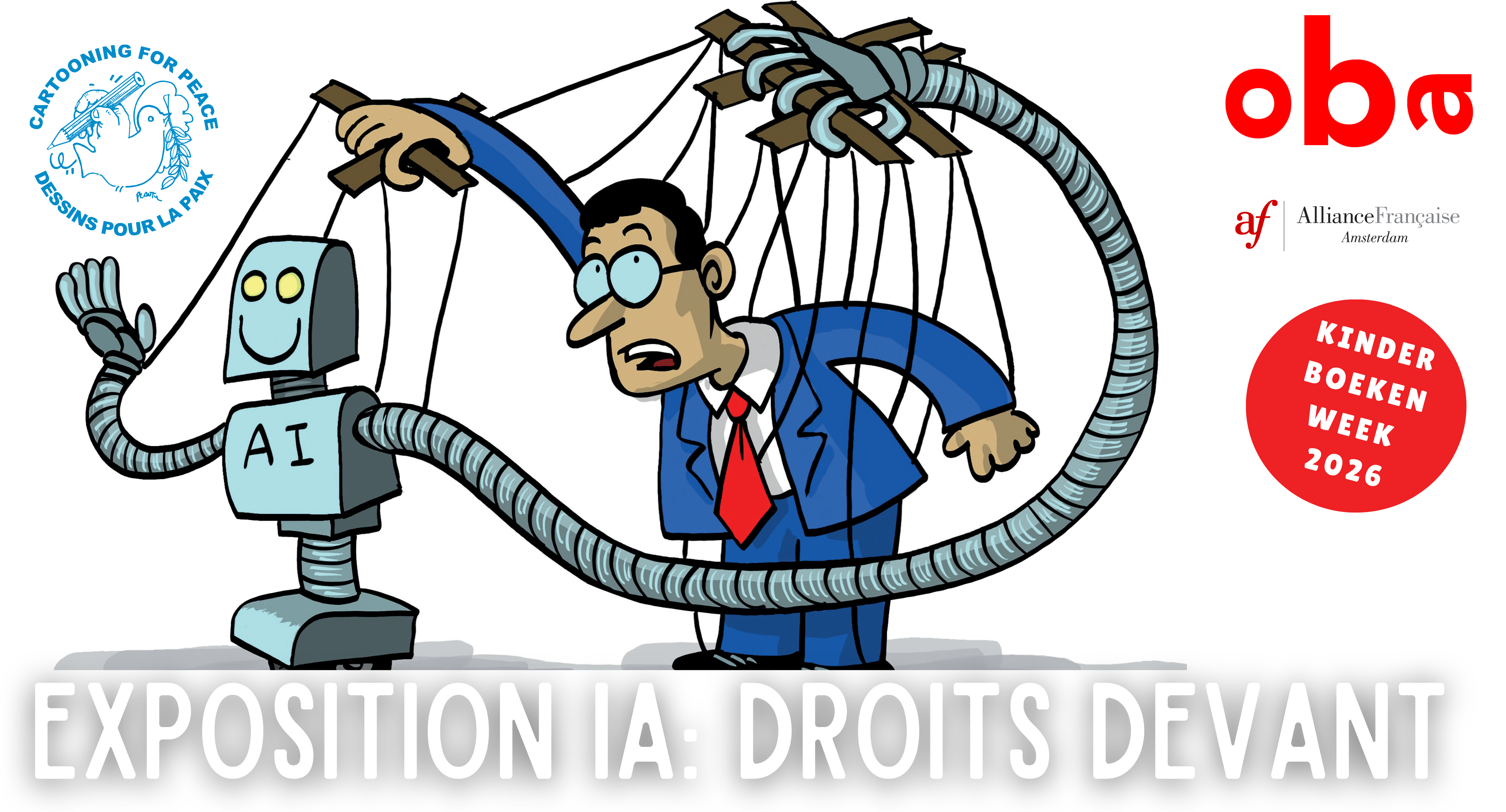 Tentoonstelling "IA : Droits devant !"